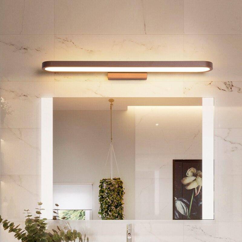 Applique murale LED design pour miroir: finitions modernes
