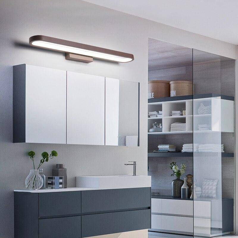 Applique murale LED design pour miroir: finitions modernes
