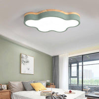 Plafonnier LED Nuage en Bois par Botimi