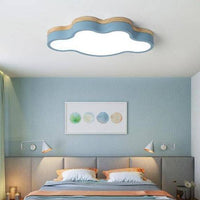 Plafonnier LED Nuage en Bois par Botimi
