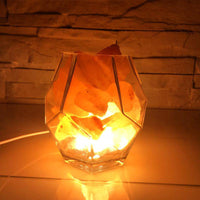 Lampe LED en pierres de sel de l'Himalaya