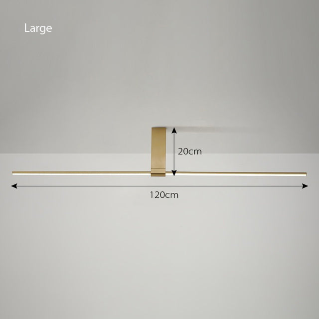 Plafonnier LED barre lumineuse Mahil