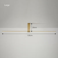 Plafonnier LED barre lumineuse Mahil