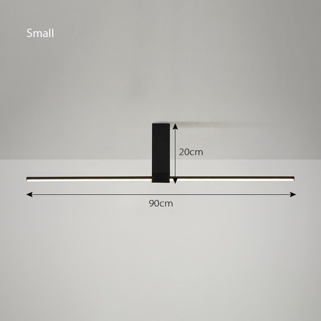 Plafonnier LED barre lumineuse Mahil