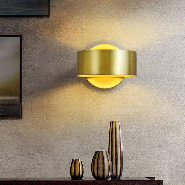 Applique murale dorée LED Luxury