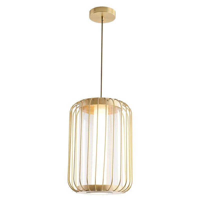 Suspension design LED Métal Hall