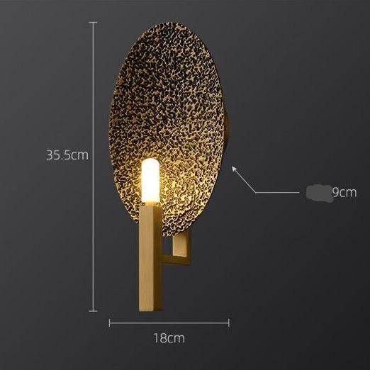 Applique murale LED Luxury Gold & Metal