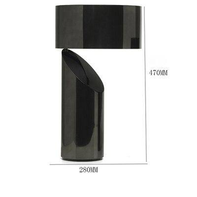 Lampe à poser LED Design en métal cylindrique