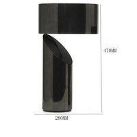 Lampe à poser LED Design en métal cylindrique