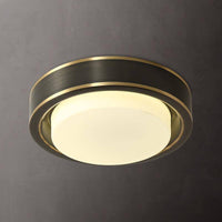 Plafonnier LED Rétro Doré