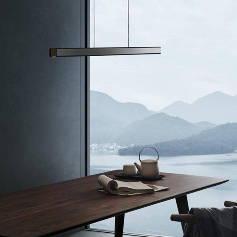 Suspension LED Scandinave Allongée