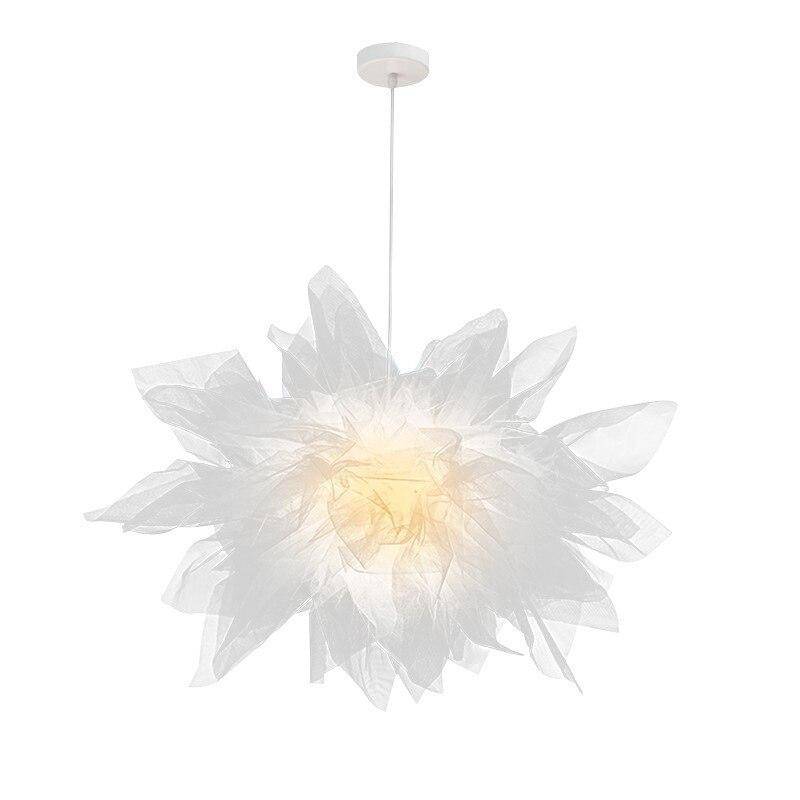 Suspension LED Fleur en Tissu