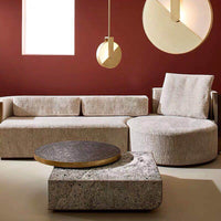 Suspension LED Minimalist Gold Disc