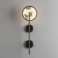 Applique murale LED Japon Noir