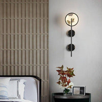 Applique murale LED Japon Noir