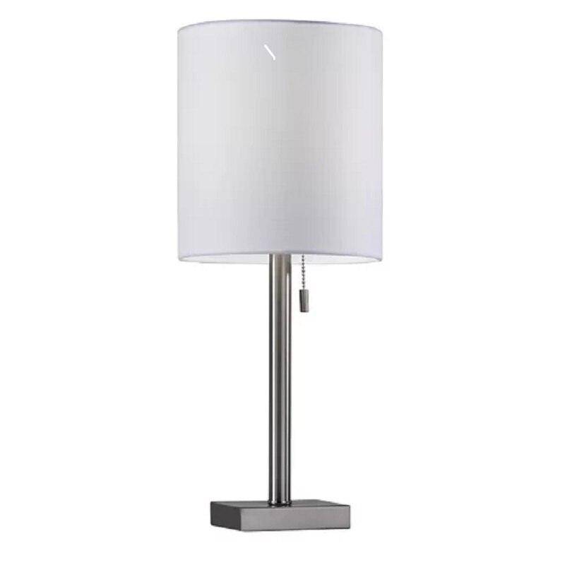Lampe à poser design en métal LED - Blanc