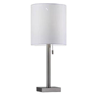 Lampe à poser design en métal LED - Blanc