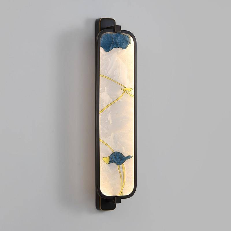 Applique murale LED Japonaise Rectangle Arrondie