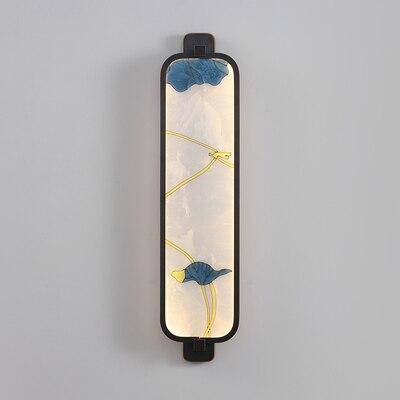 Applique murale LED Japonaise Rectangle Arrondie