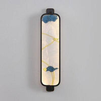 Applique murale LED Japonaise Rectangle Arrondie
