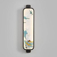 Applique murale LED Japonaise Rectangle Arrondie
