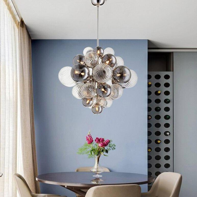 Suspension LED design "Crystal Ball"