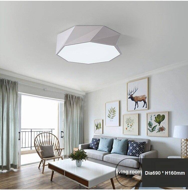 Plafonnier LED Bwart Diamond Geo