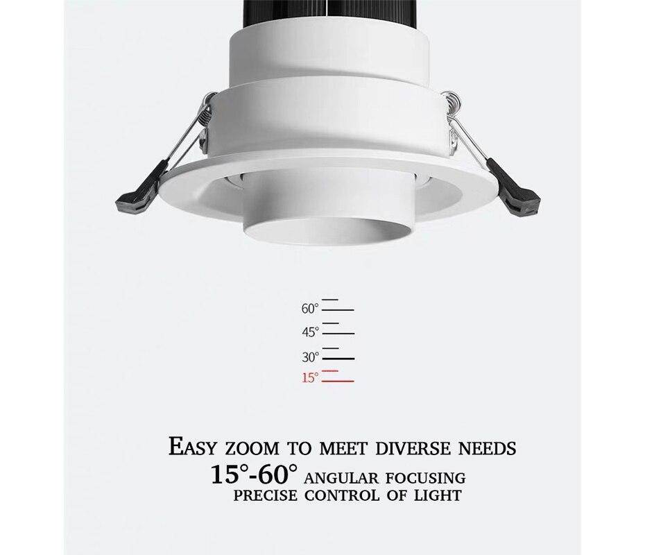Spot encastré LED Loft orientable