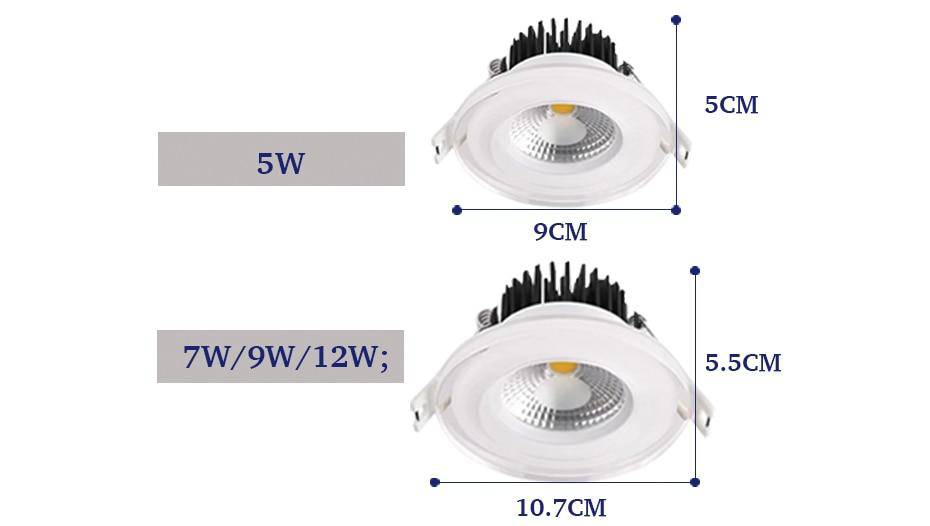 Spot encastré LED Tri-Color