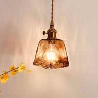 Suspension LED Cuivre Rétro