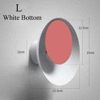 Applique murale LED Coloris Métallique Moderne