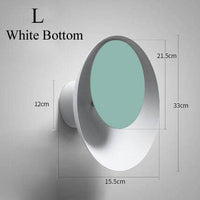 Applique murale LED Coloris Métallique Moderne