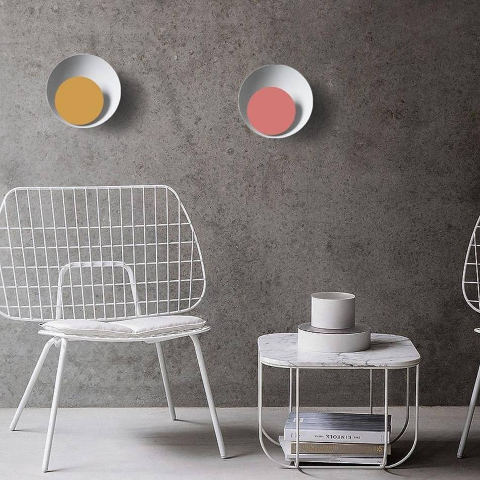Applique murale LED Coloris Métallique Moderne