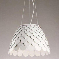 Suspension LED Conique Tuile Colorée