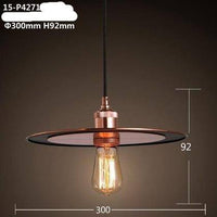 Suspension LED Industrielle en Métal