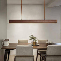 Suspension LED Bois Naturel
