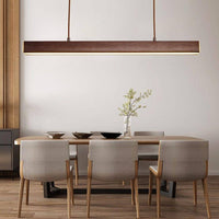 Suspension LED Bois Naturel