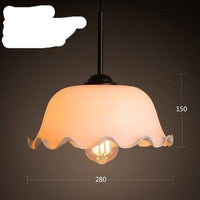 Suspension rétro LED Curve Glow