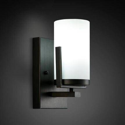 Applique murale LED métal blanc