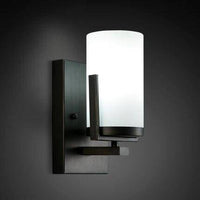 Applique murale LED métal blanc