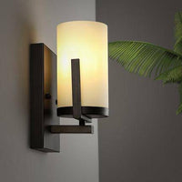 Applique murale LED métal blanc