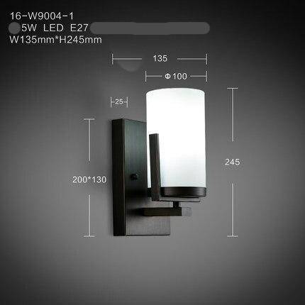 Applique murale LED métal blanc