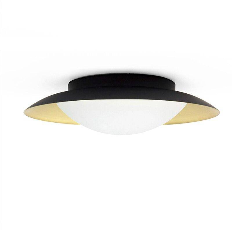 Plafonnier LED Design avec abat-jour arrondi