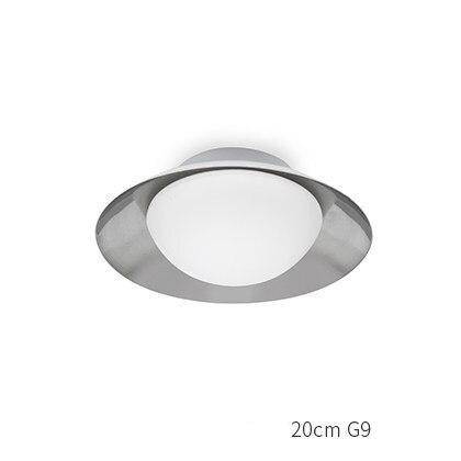 Plafonnier LED Design avec abat-jour arrondi