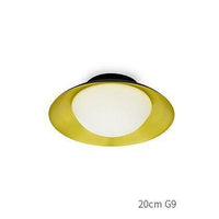 Plafonnier LED Design avec abat-jour arrondi