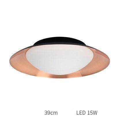 Plafonnier LED Design avec abat-jour arrondi