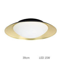 Plafonnier LED Design avec abat-jour arrondi