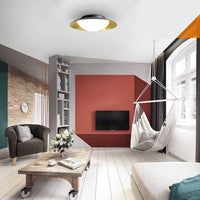 Plafonnier LED Design avec abat-jour arrondi