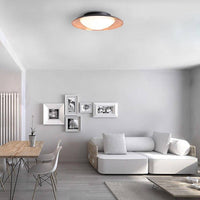 Plafonnier LED Design avec abat-jour arrondi