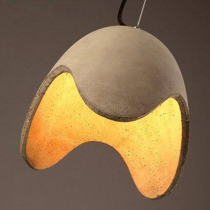 Suspension Lumineuse Cementia.